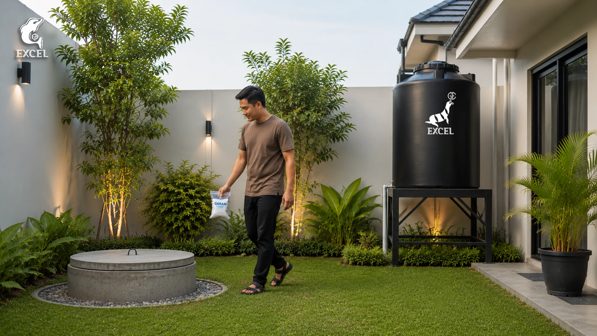 cara lain menghilangkan bau air sumur