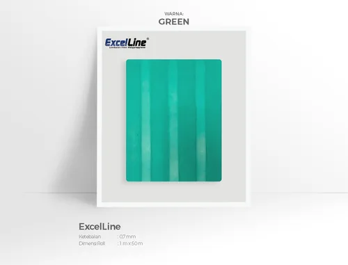 fiber penutup pagar ExcelLine warna green