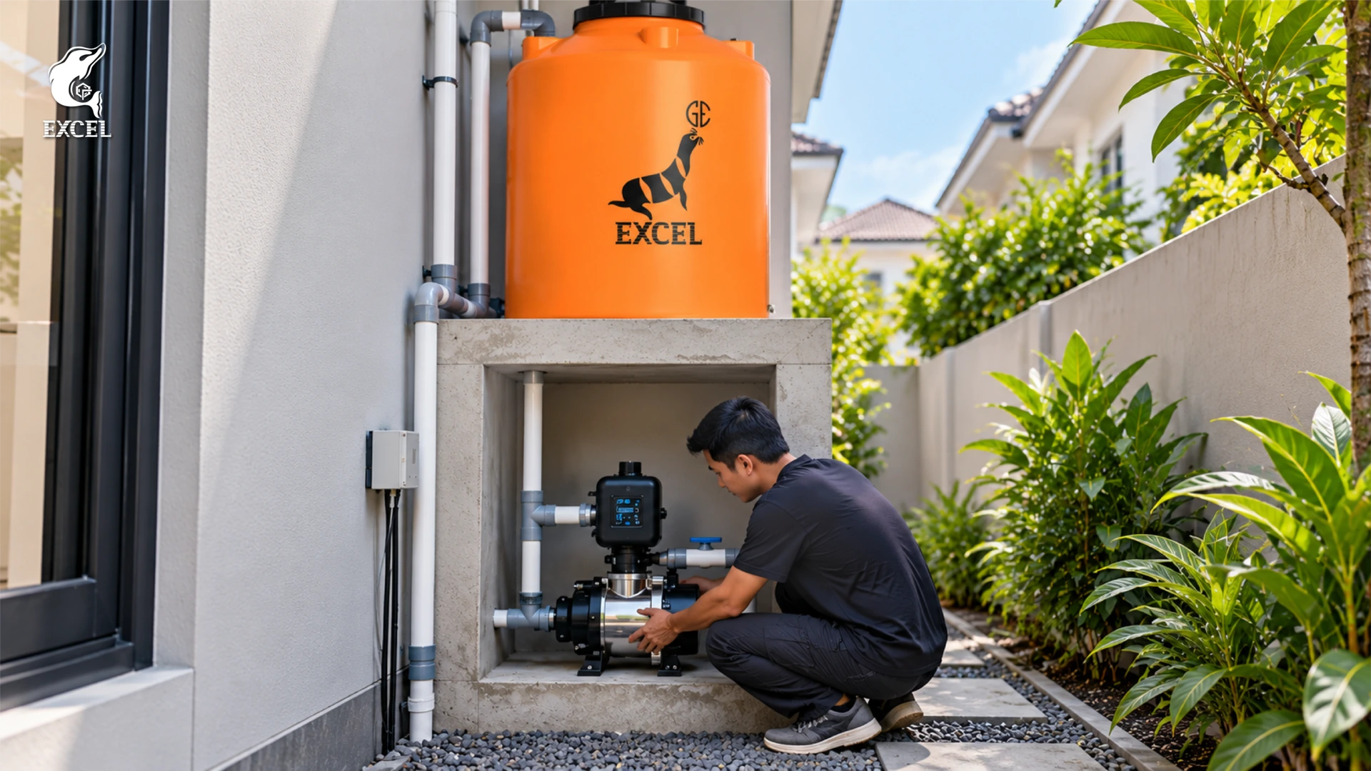 pompa booster untuk toren air