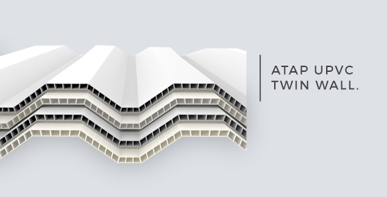 atap upvc twin wall