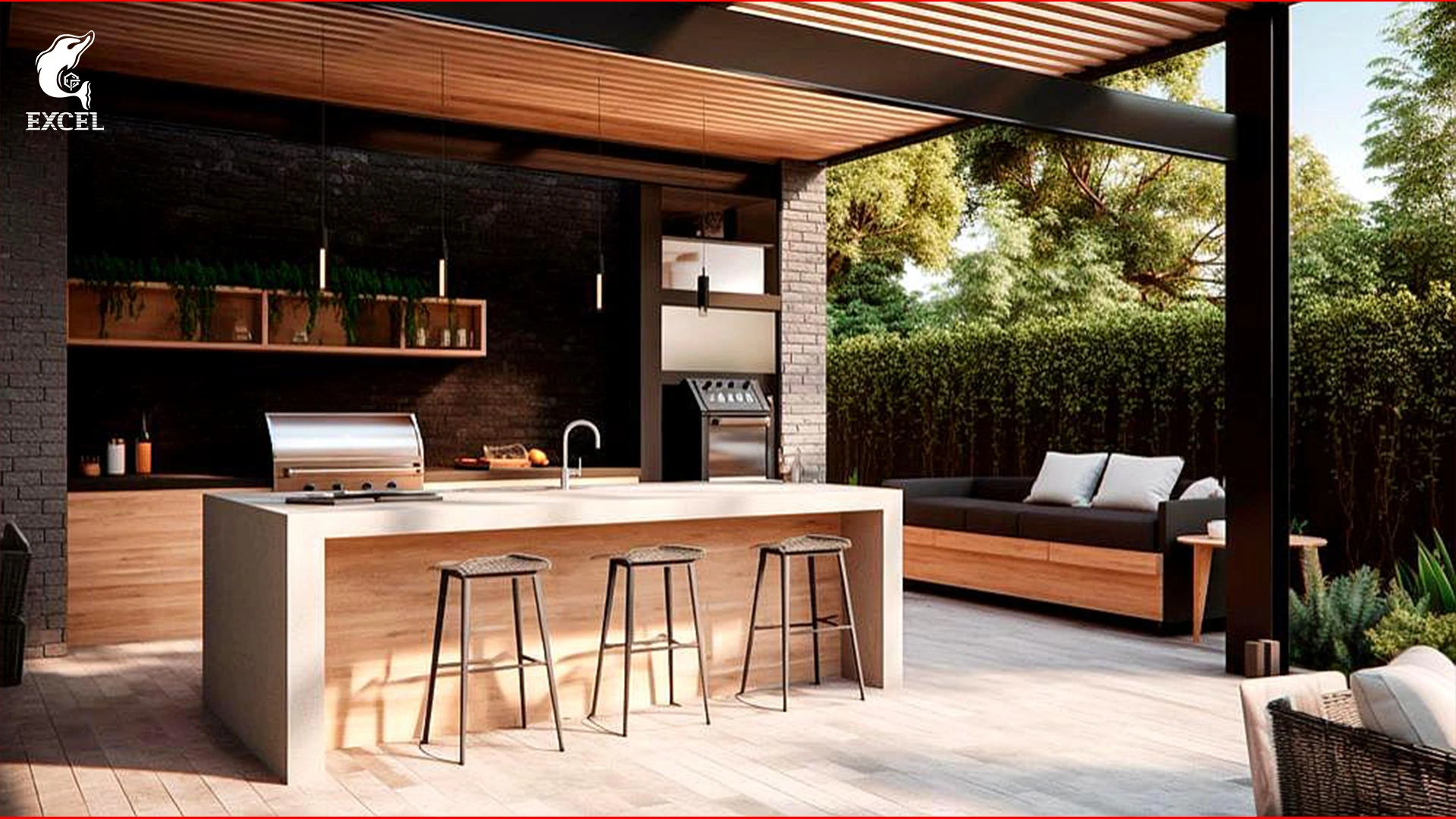 10 Inspirasi Desain Kanopi untuk Dapur Terbuka Bikin Estetik, Intip Rekomendasinya!