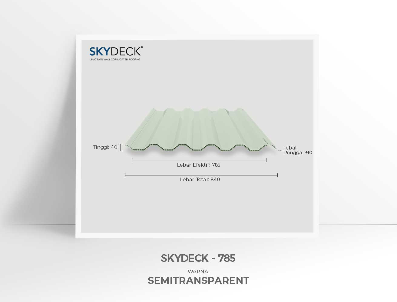 Semitransparent