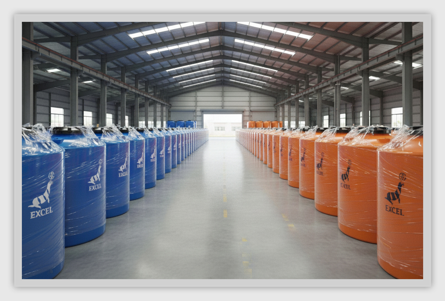 Tangki Excel di Pabrik Grahaexcel