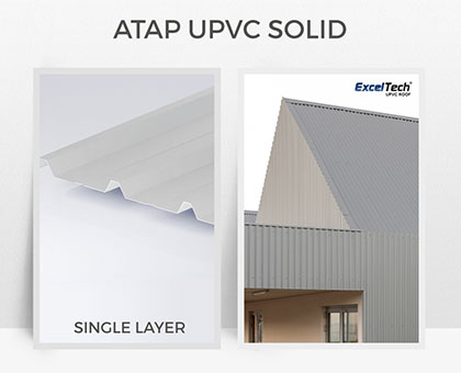 Atap uPVC Single Layer ExcelTech