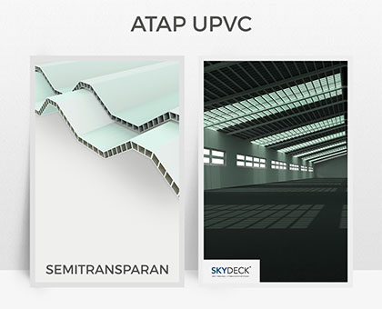 Atap uPVC Semitransparan SKYDECK
